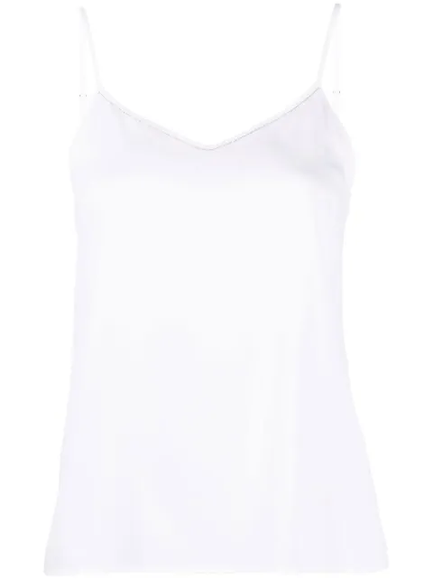 Fabiana Filippi top con tirantes finos liso