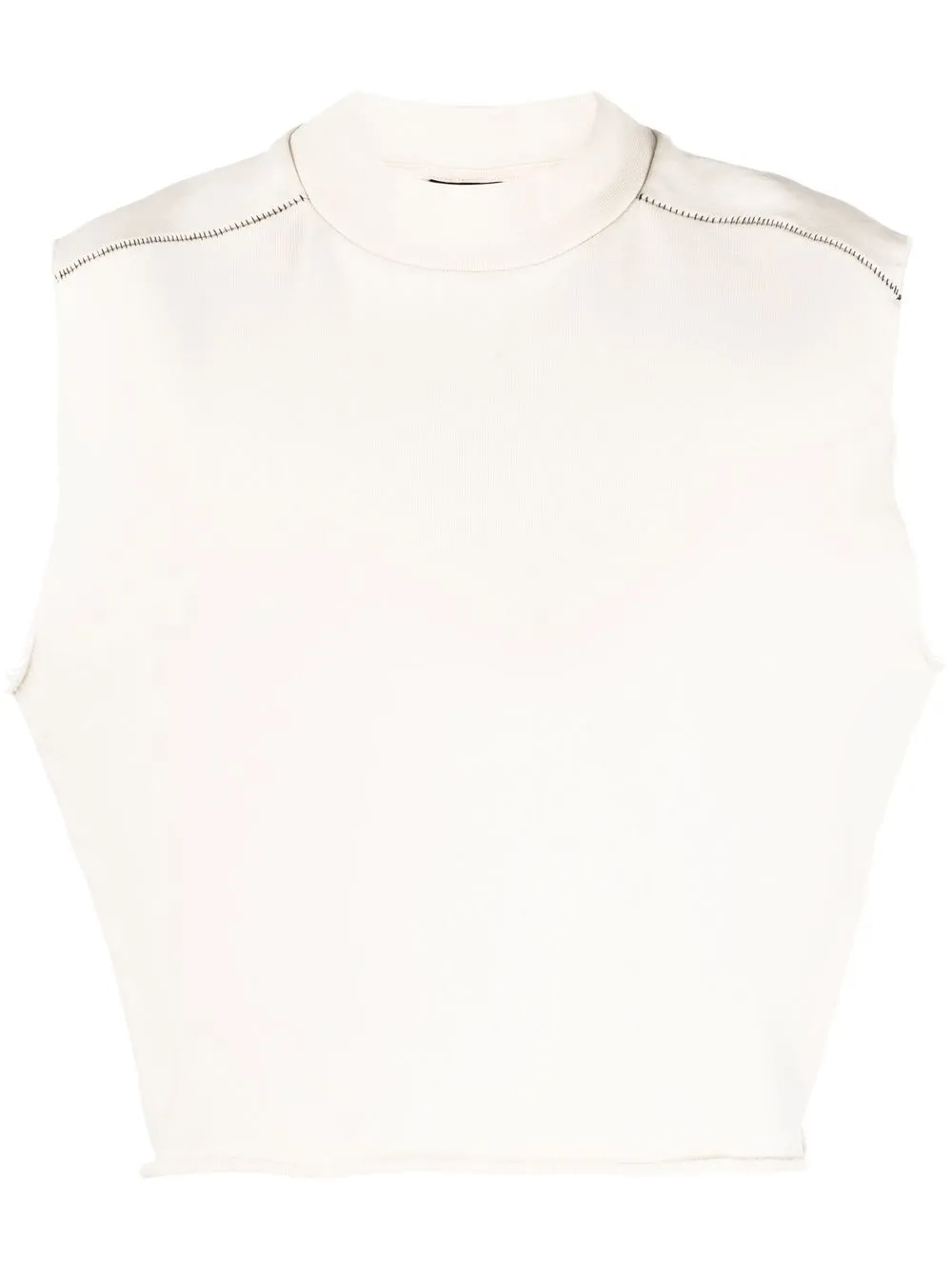 

Thom Krom contrast-stitching mock-neck top - Neutrals