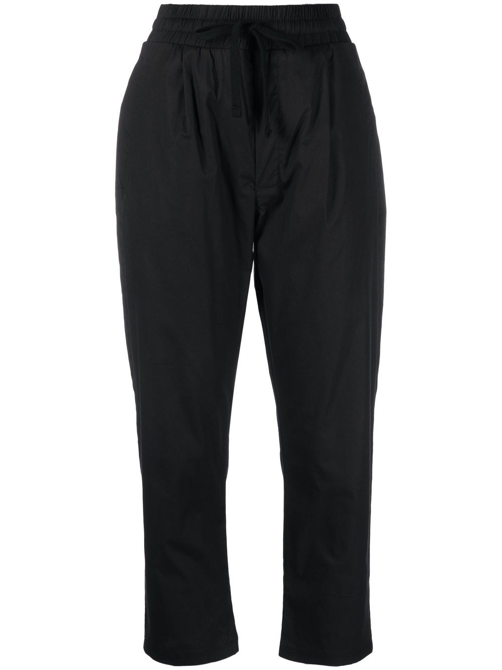 

Thom Krom drawstring cropped trousers - Black