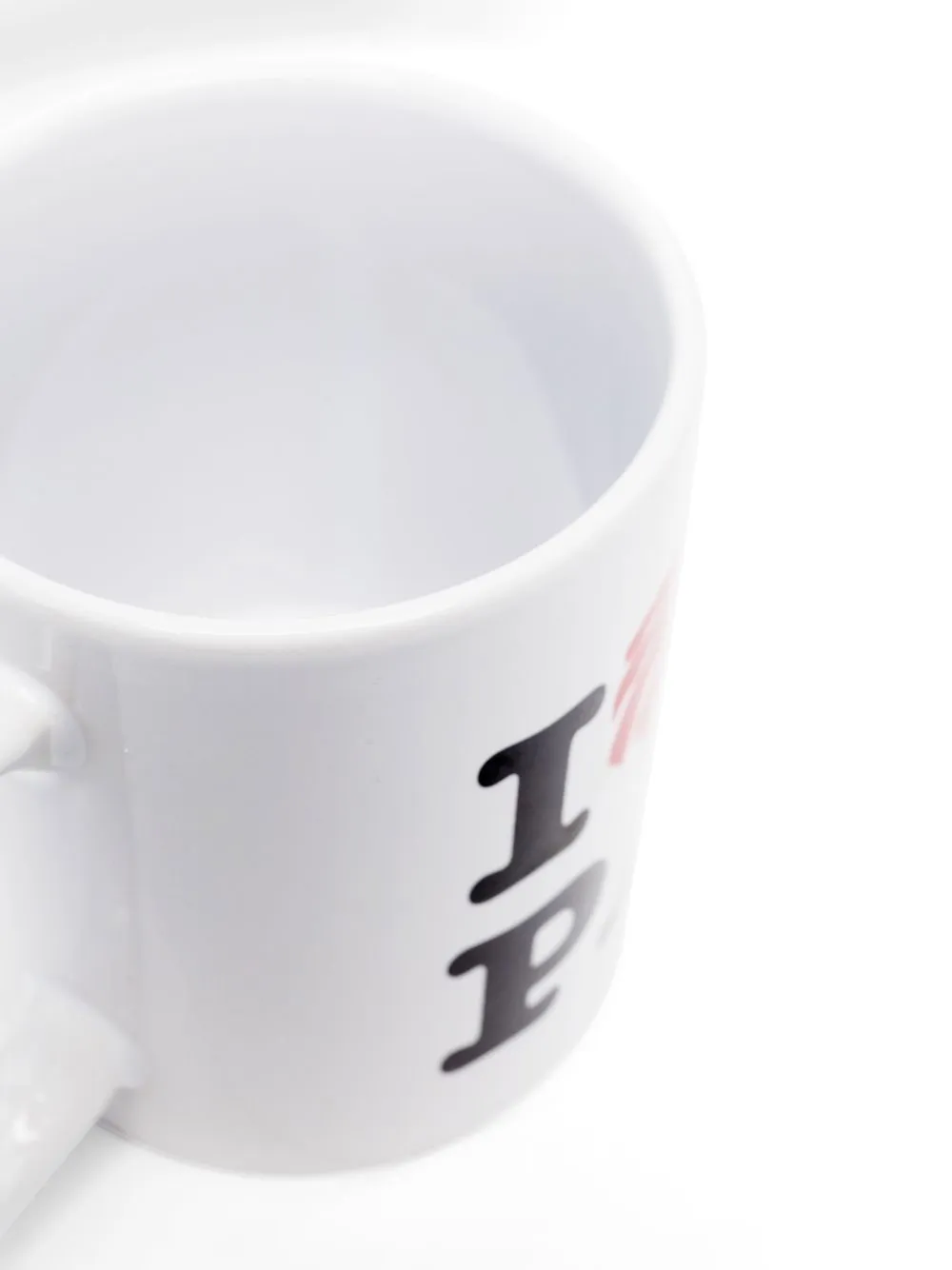  Palm Angels I Love Pa Ceramic Mug - White 