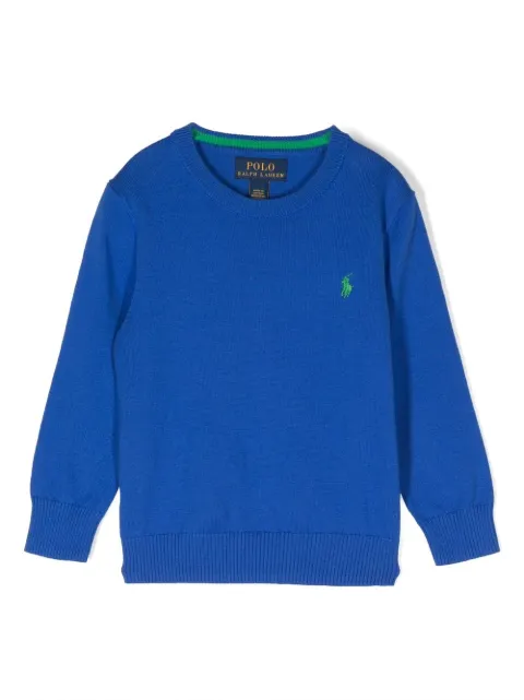 POLO RALPH LAUREN KIDS Polo Pony motif jumper
