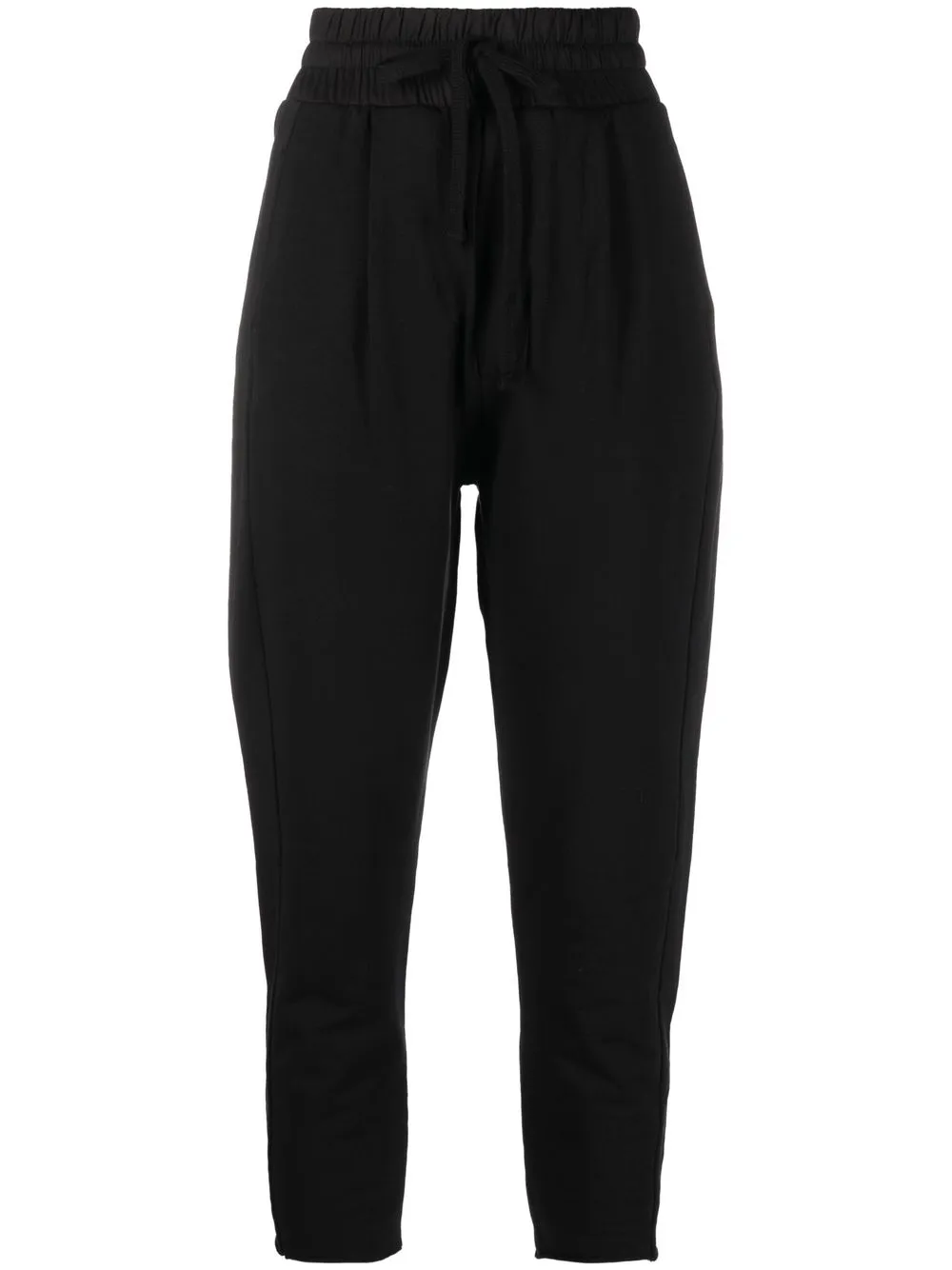 

Thom Krom drawstring cropped trousers - Black