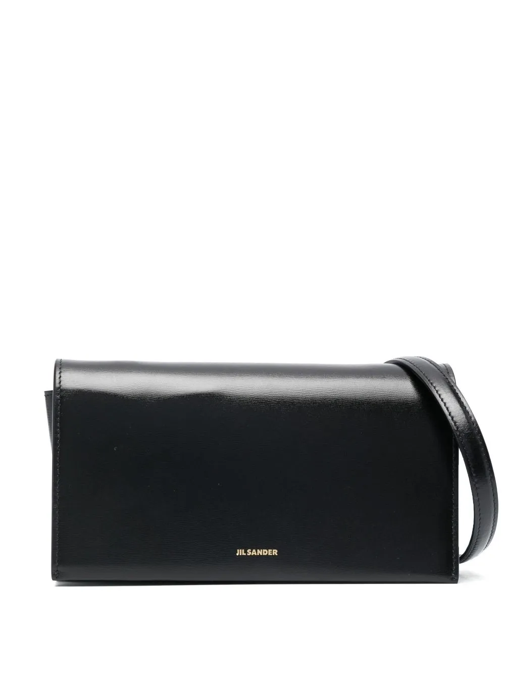 Jil Sander Wallet Bag Mini In 001 Black