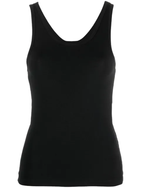 Thom Krom contrast-stitching sleeveless top