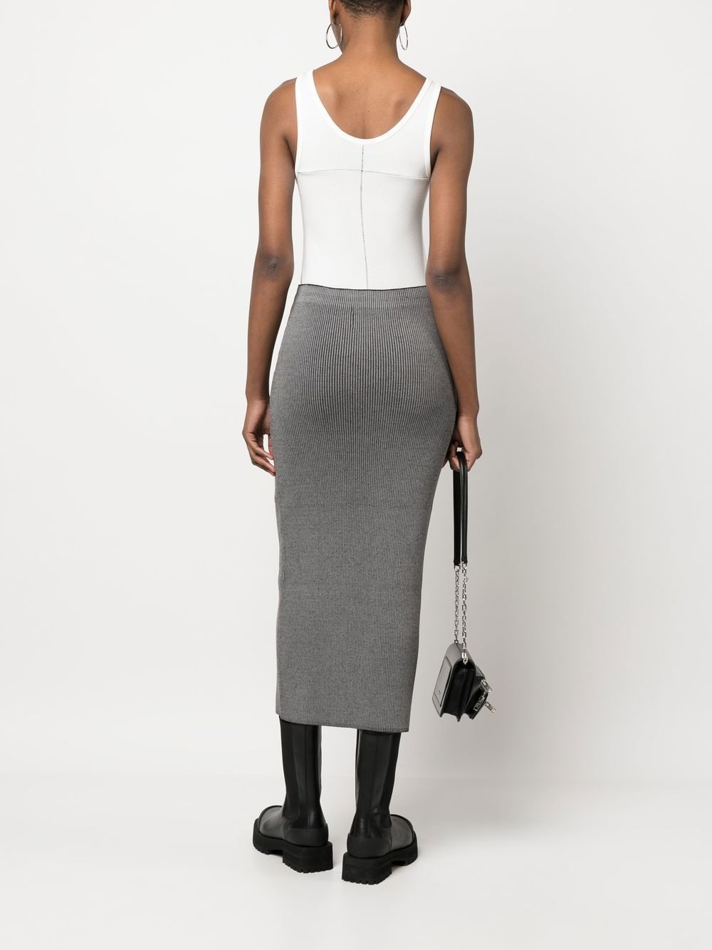 Shop Thom Krom Scoop- Neck Sleeveless Top In White