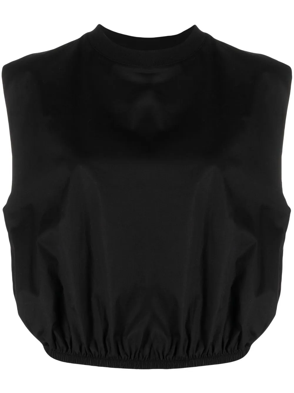 

Thom Krom elasticated hem tank top - Black