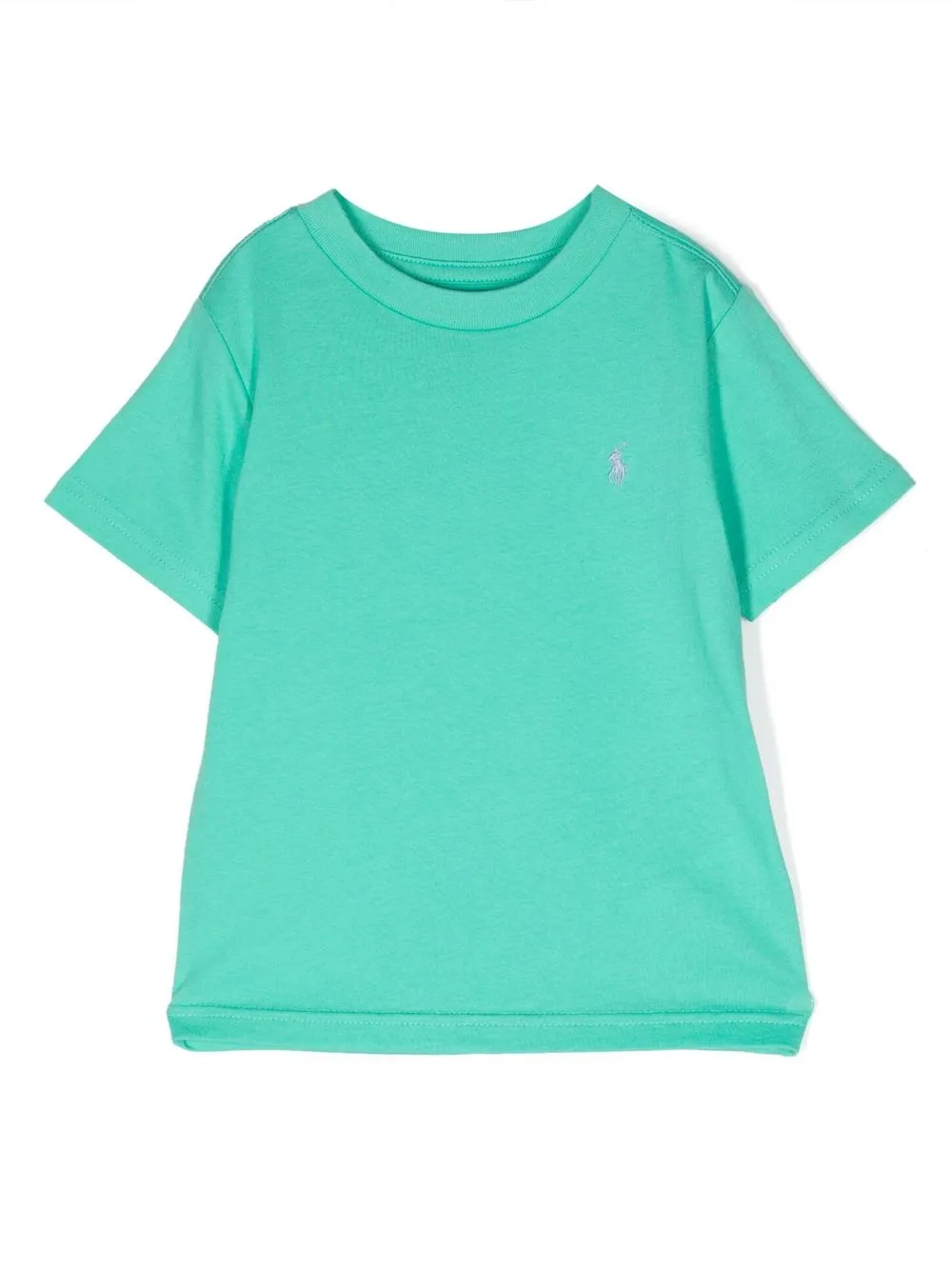 

Ralph Lauren Kids logo-embroidered cotton T-shirt - Green