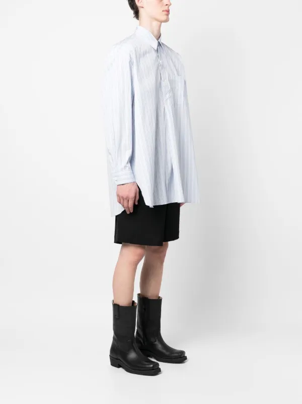 OUR LEGACY ストライプ シャツ | ブルー | FARFETCH JP