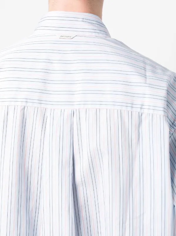 Tシャツ・カットソー OUR LEGACY SS23 SHIRT WITH STRIPE PATTERN (W2232PSS_STRIPE) Our Legacy Shirt With Stripe Pattern | italist
