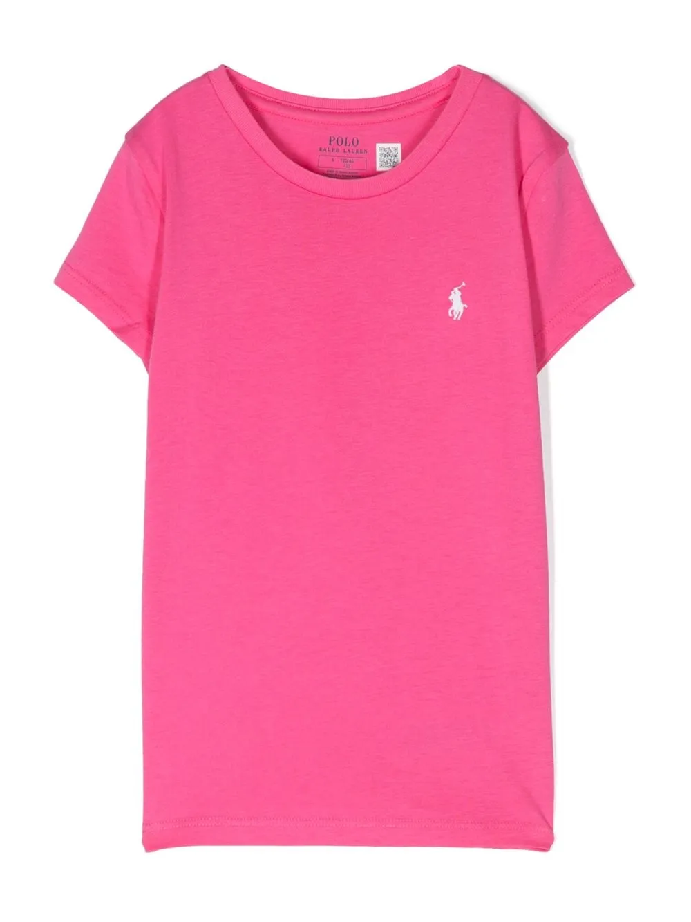 

Ralph Lauren Kids logo-embroidered cotton T-shirt - Pink