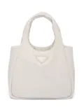 Prada medium Soft tote bag - White