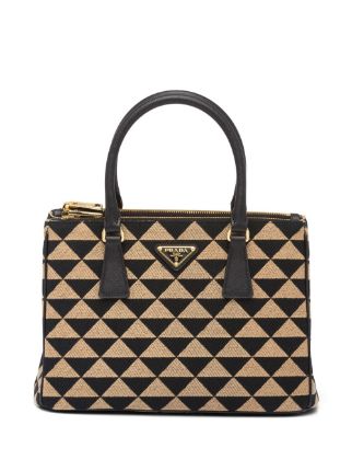 Prada Galleria Logo Tote Bag - Farfetch