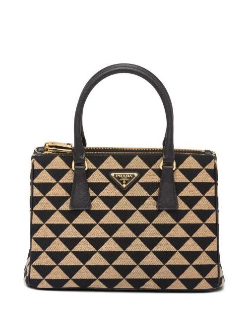 Sac cabas Symbole à motif en jacquard - Prada - Modalova