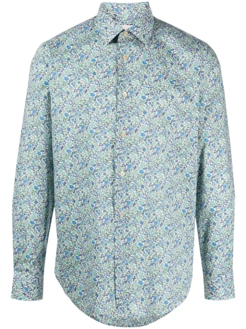 Paul Smith floral-print cotton shirt