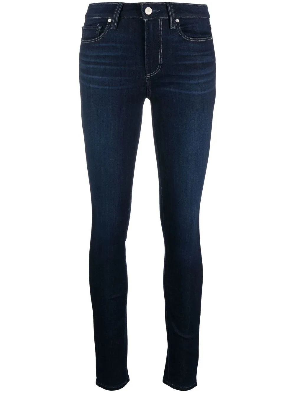 

PAIGE skinny-cut high-waist jeans - Blue