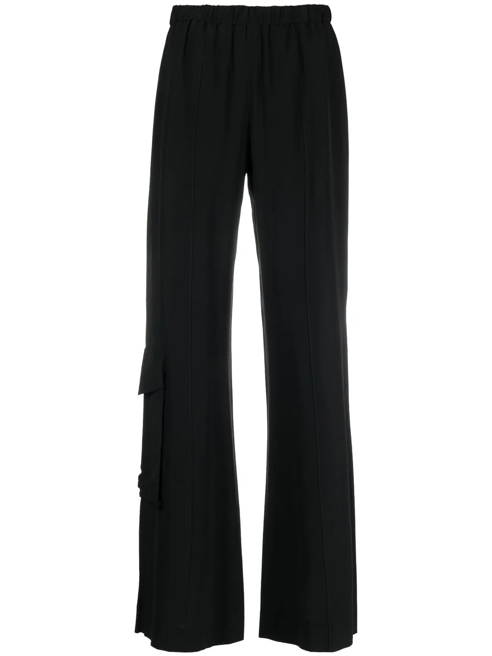 

Dorothee Schumacher cargo pocket flared trousers - Black