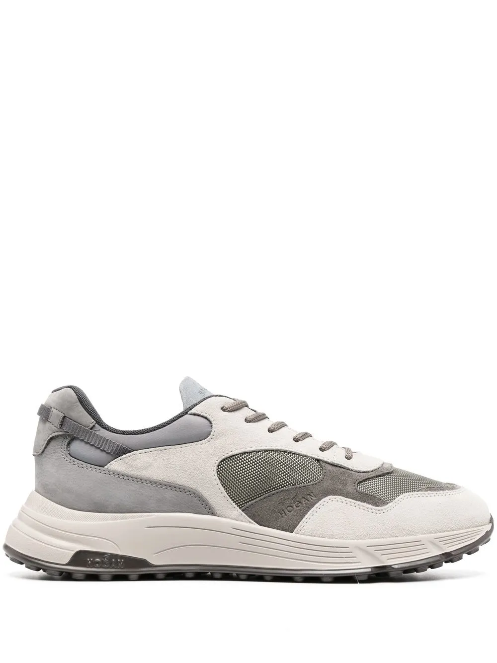 

Hogan Hyperlight leather low-top sneakers - Grey