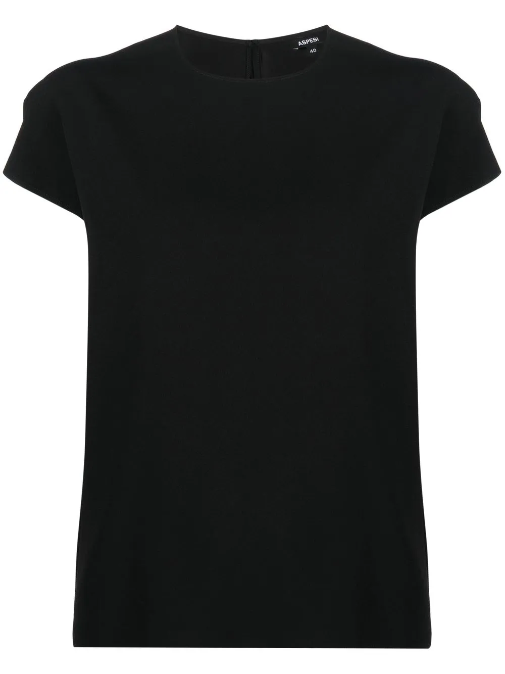 

ASPESI blusa manga corta - Negro