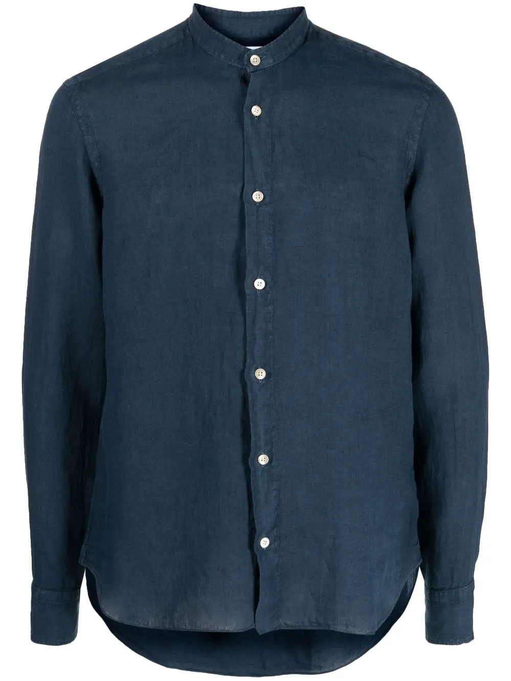 

Boglioli long-sleeve linen shirt - Blue