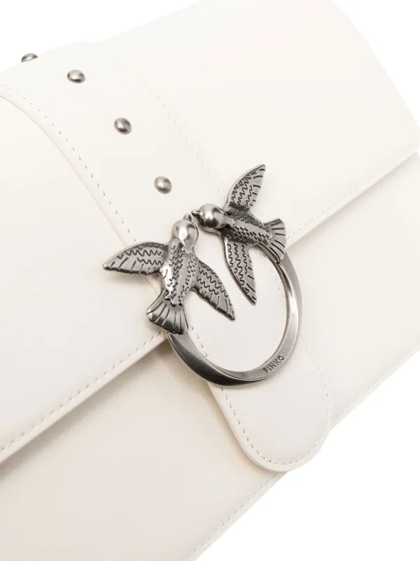 PINKO Love Bird Crossbody Bag | White | FARFETCH