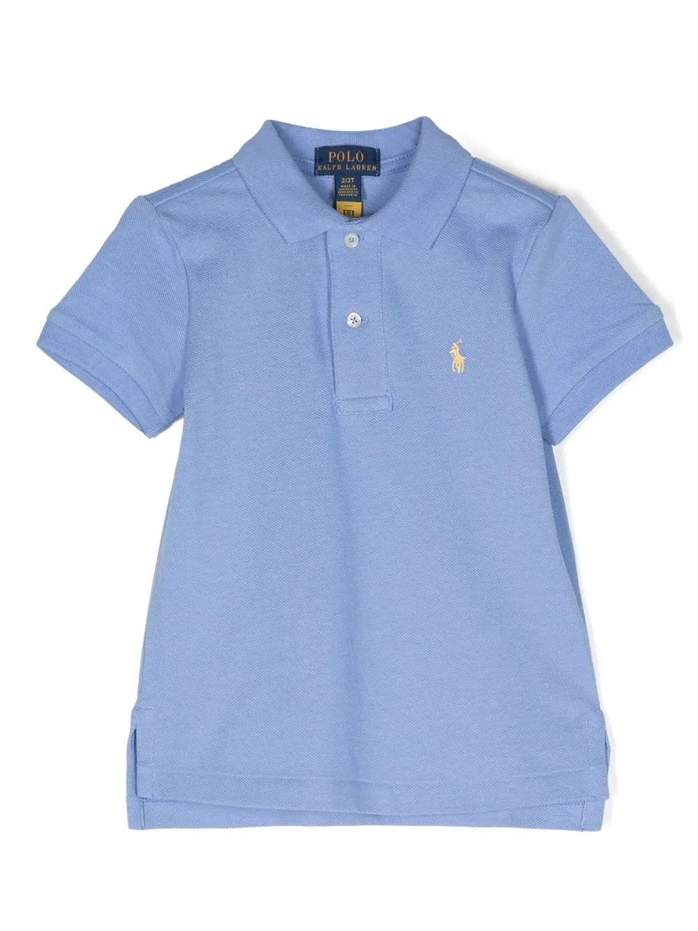 

Ralph Lauren Kids logo-embroidered polo shirt - Blue