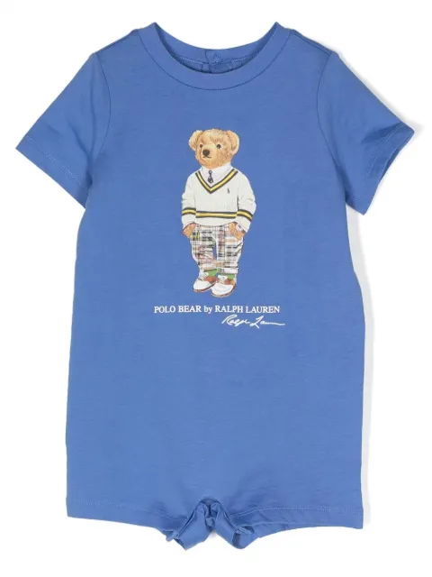 POLO RALPH LAUREN KIDS Macaquinho com estampa Polo Bear