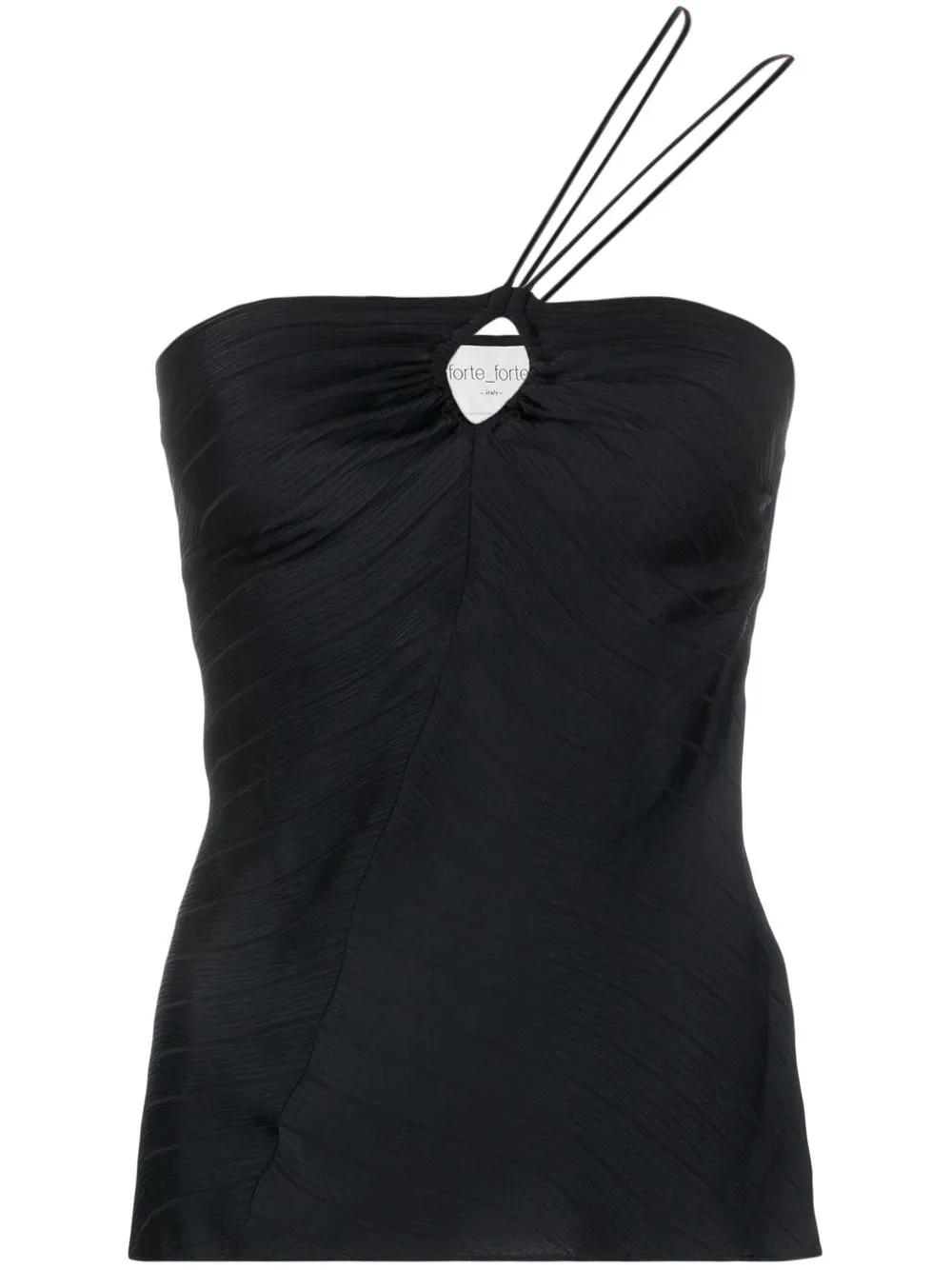 

Forte Forte keyhole-detail sleeveless top - Black