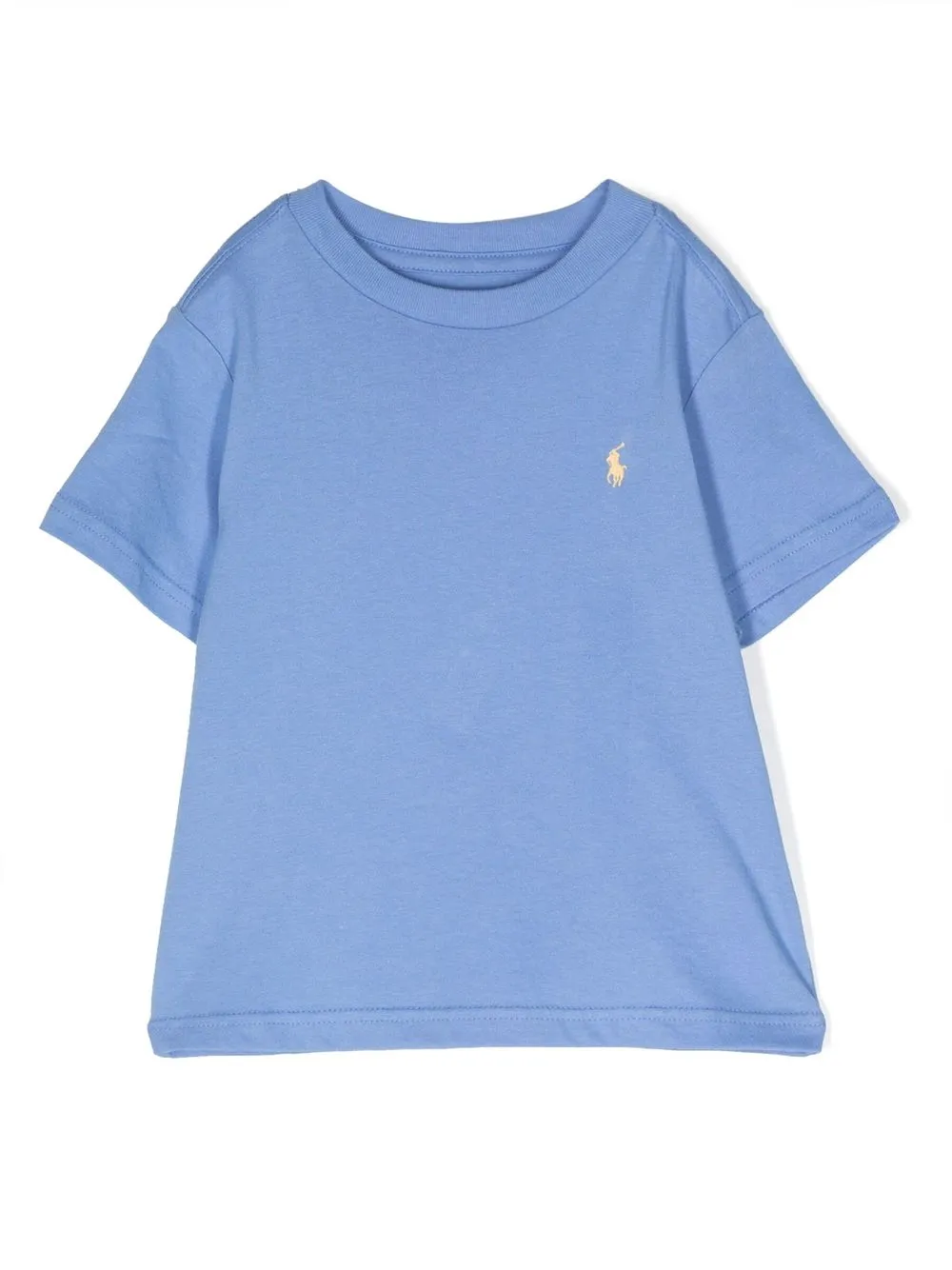

Ralph Lauren Kids logo-embroidered cotton T-shirt - Blue