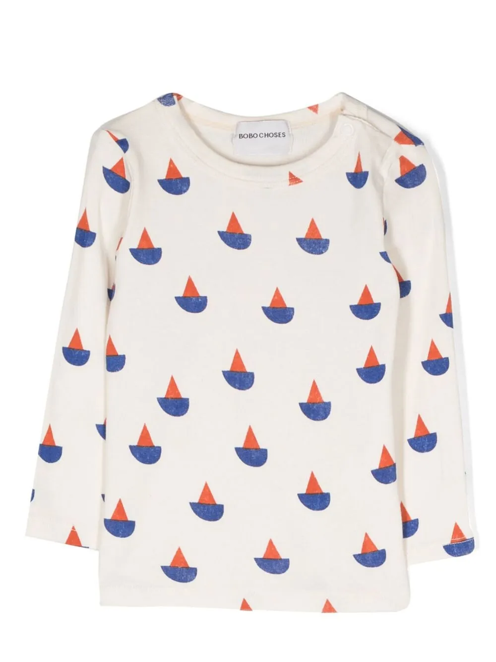 

Bobo Choses all-over graphic-print T-shirt - White