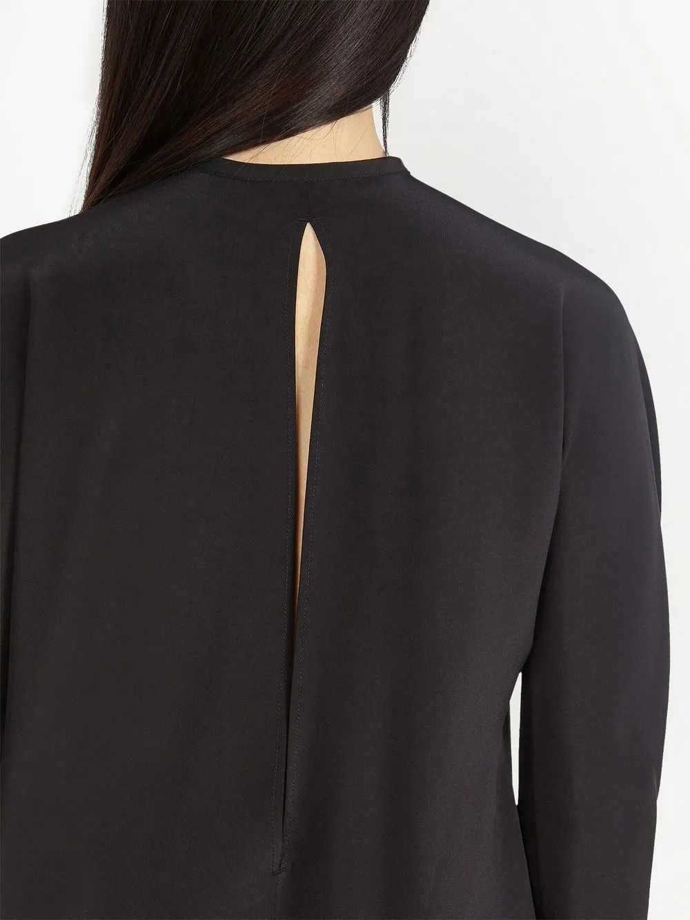 Ferragamo Viscose Blouse In Black