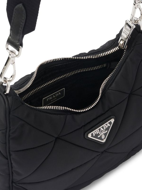 Prada Re-Edition Padded Leather Shoulder Bag - Farfetch