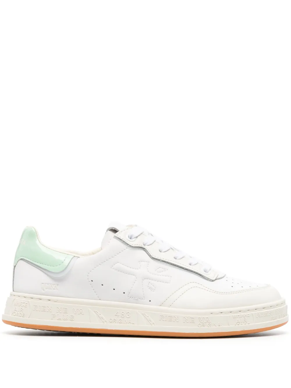 Premiata Quinn Low-top Sneakers In Weiss