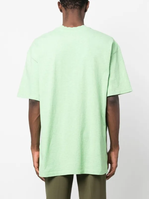MSGM ロゴ Tシャツ | グリーン | FARFETCH JP