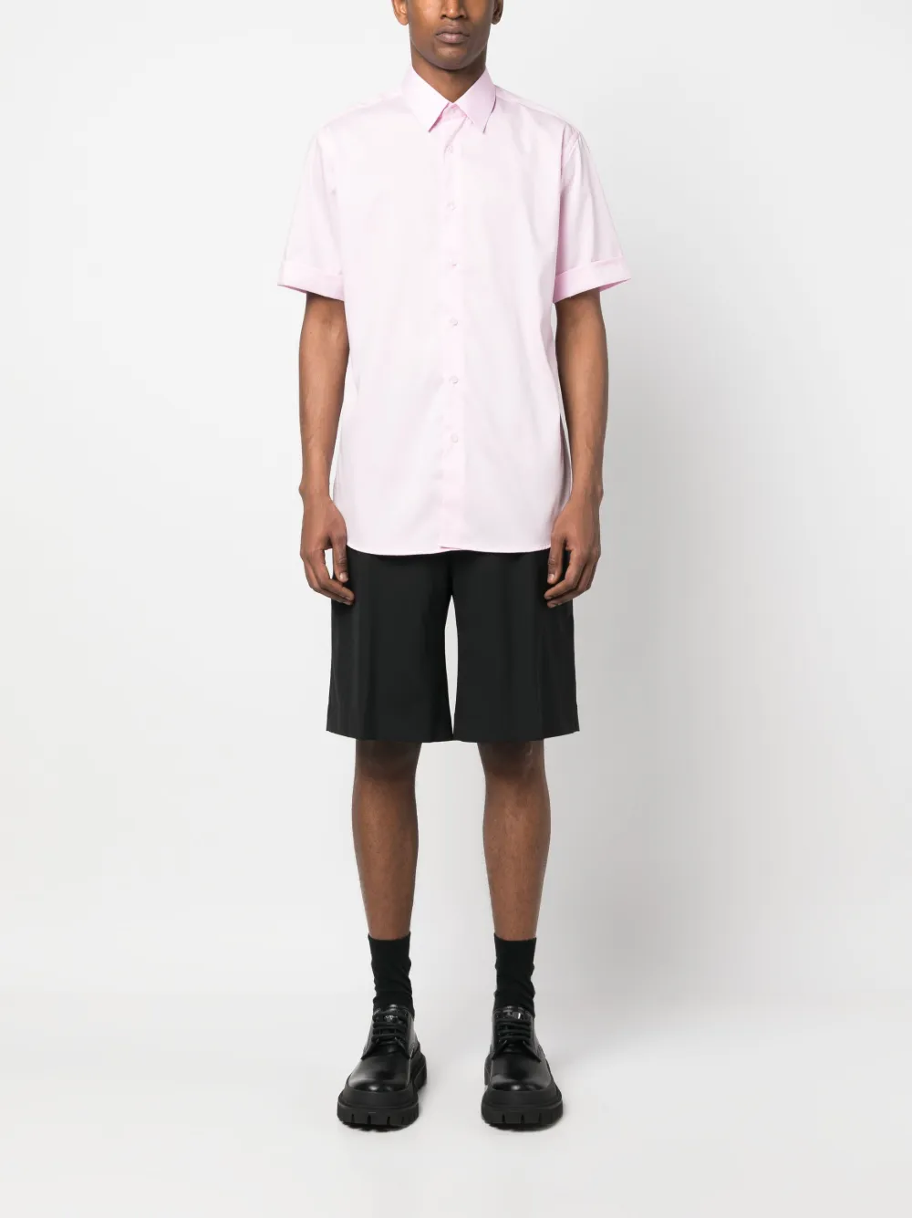 Karl Lagerfeld Overhemd met korte mouwen - Roze