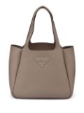 Prada lots leather tote bag - Brown