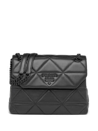 Prada Quilted Nappa Leather Shoulder Bag - Farfetch