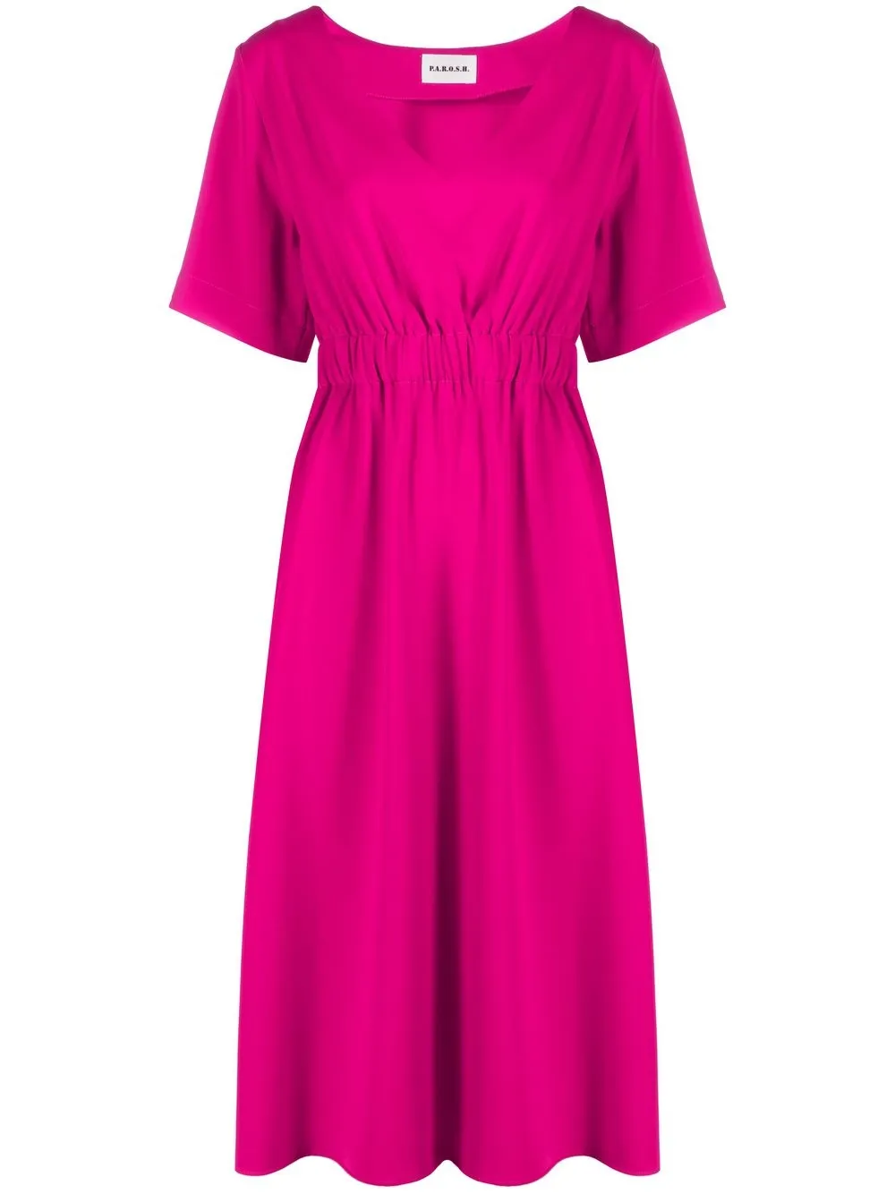 

P.A.R.O.S.H. Panty midi dress - Pink