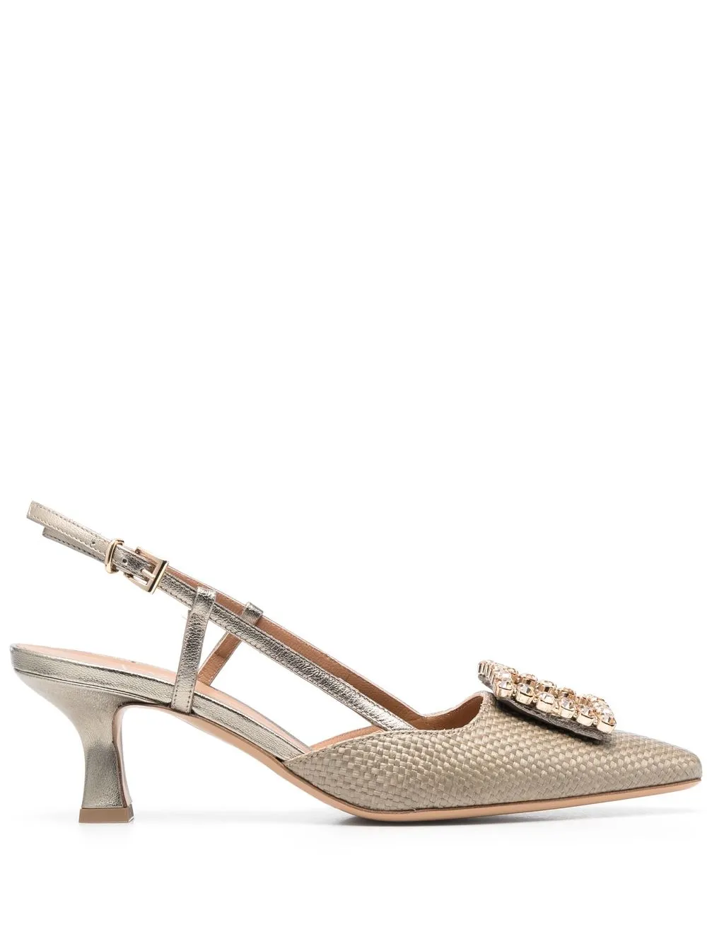 

Roberto Festa point-toe slingback mules - Neutrals