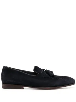 Tricker's　トリッカーズ　タッセルローファー　ELTON　UK6 Tricker's Elton タッセル ローファー | ブルー | FARFETCH JP