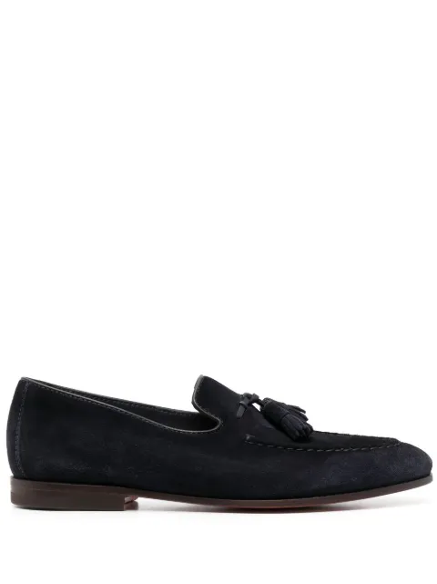 Santoni tassel detail loafers
