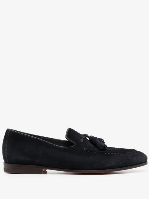 Santoni tassel detail loafers