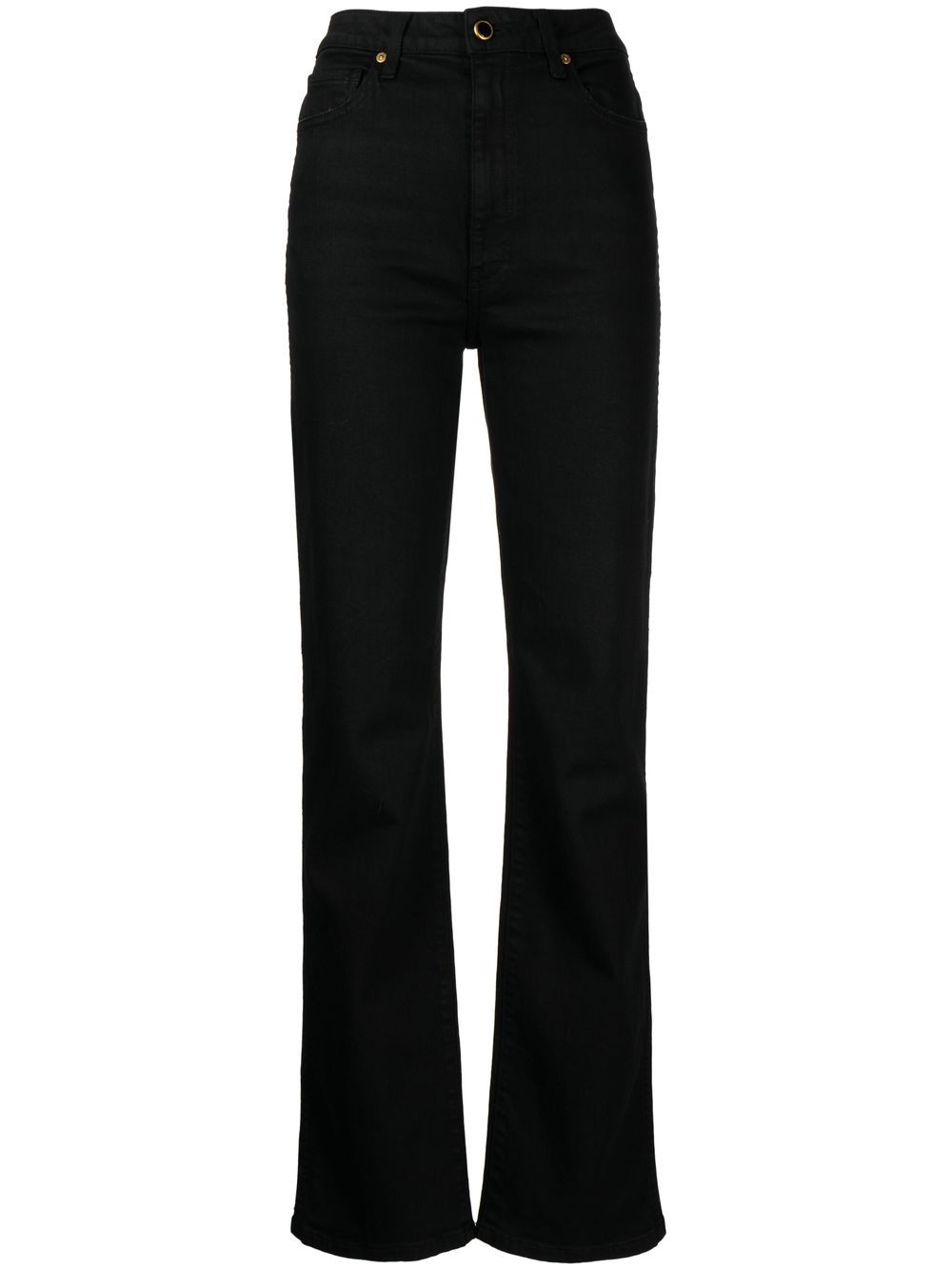 

KHAITE Danielle straight-leg jeans - Black