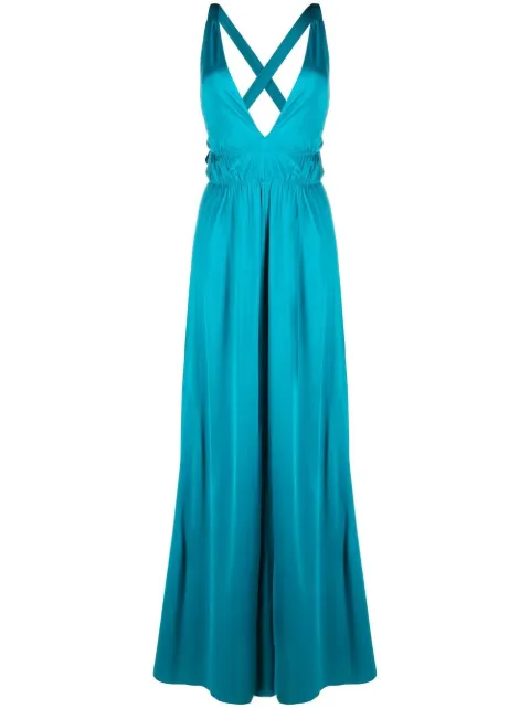 P.A.R.O.S.H. Tecla V-neck dress 