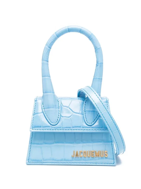 Jacquemus Le Chiquito Long crocodile-effect Tote Bag - Farfetch