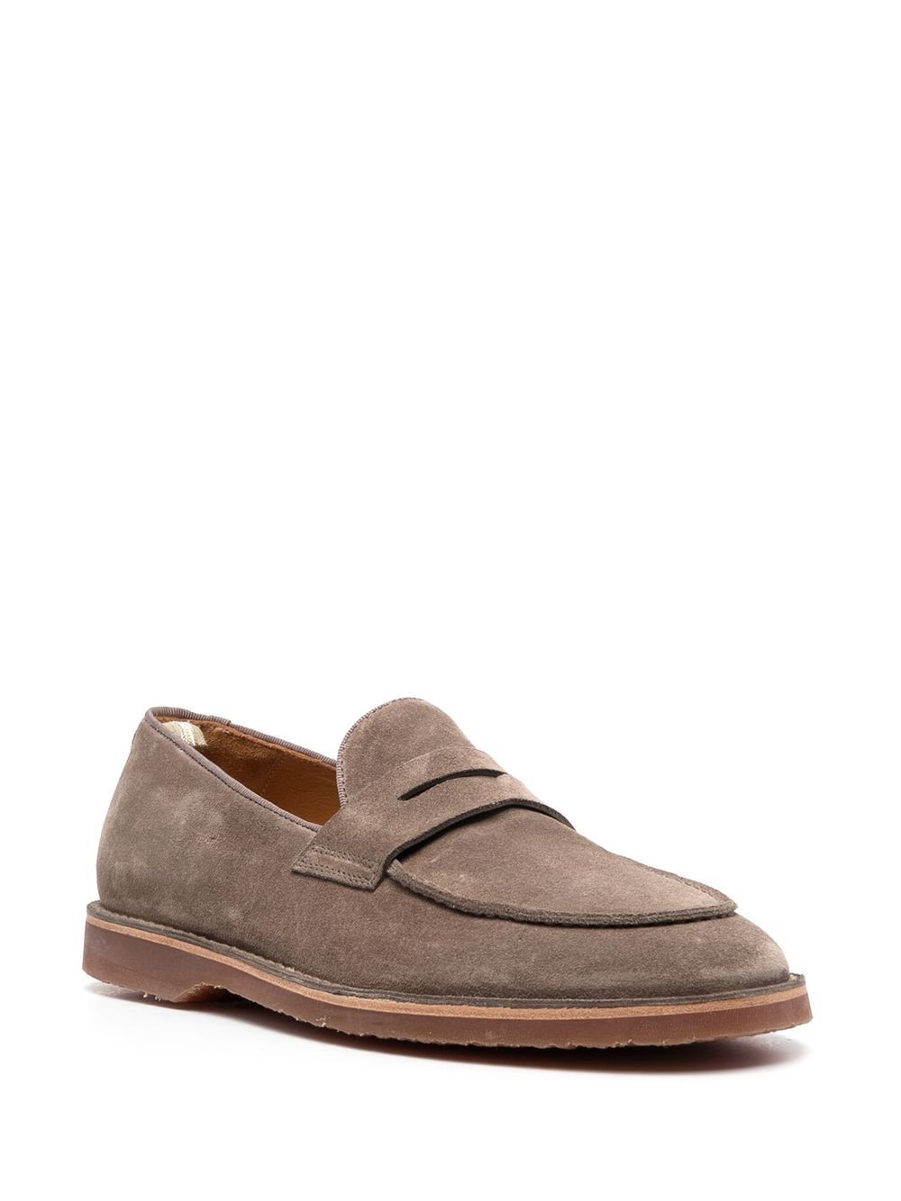 Officine Creative Suède loafers - Grijs