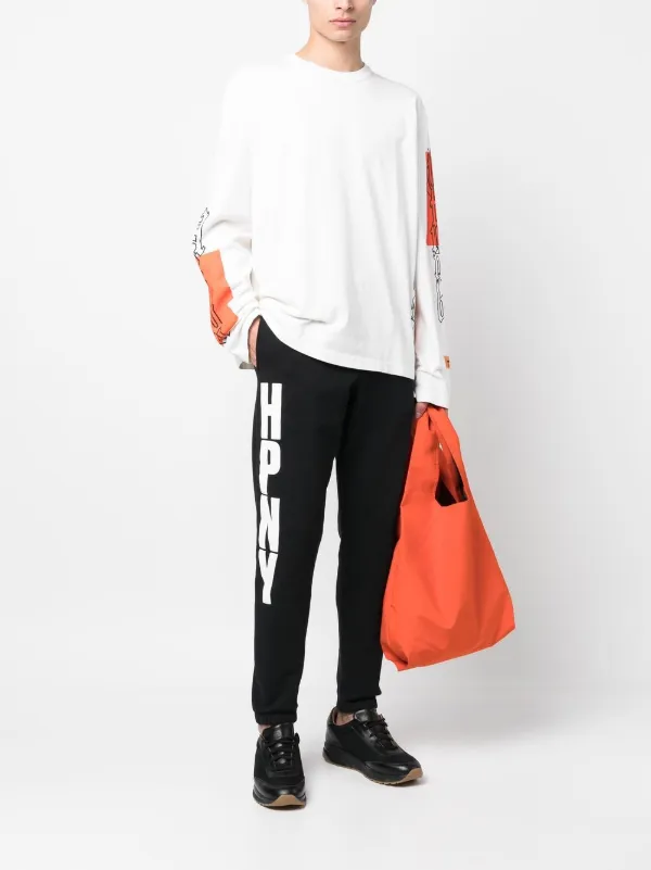 Heron Preston トラックパンツ | ブラック | FARFETCH JP