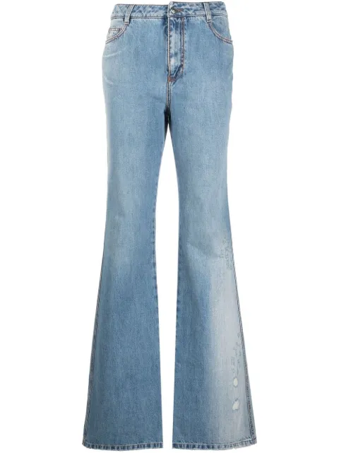 Ermanno Scervino light-wash flared jeans