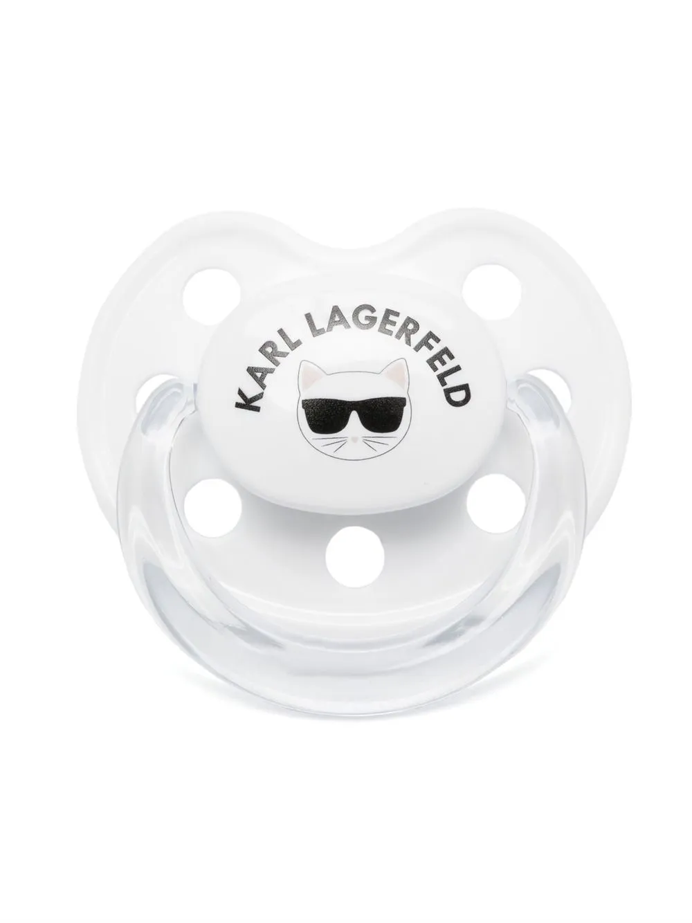 

Karl Lagerfeld Kids logo-print detail dummie - White