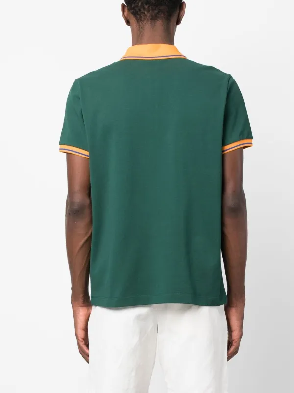 Tシャツ・カットソー MONCLER Men T-shirt Green K14018C0000389AB9 816 Moncler logo-patch Cotton Polo Shirt | Green | FARFETCH JO