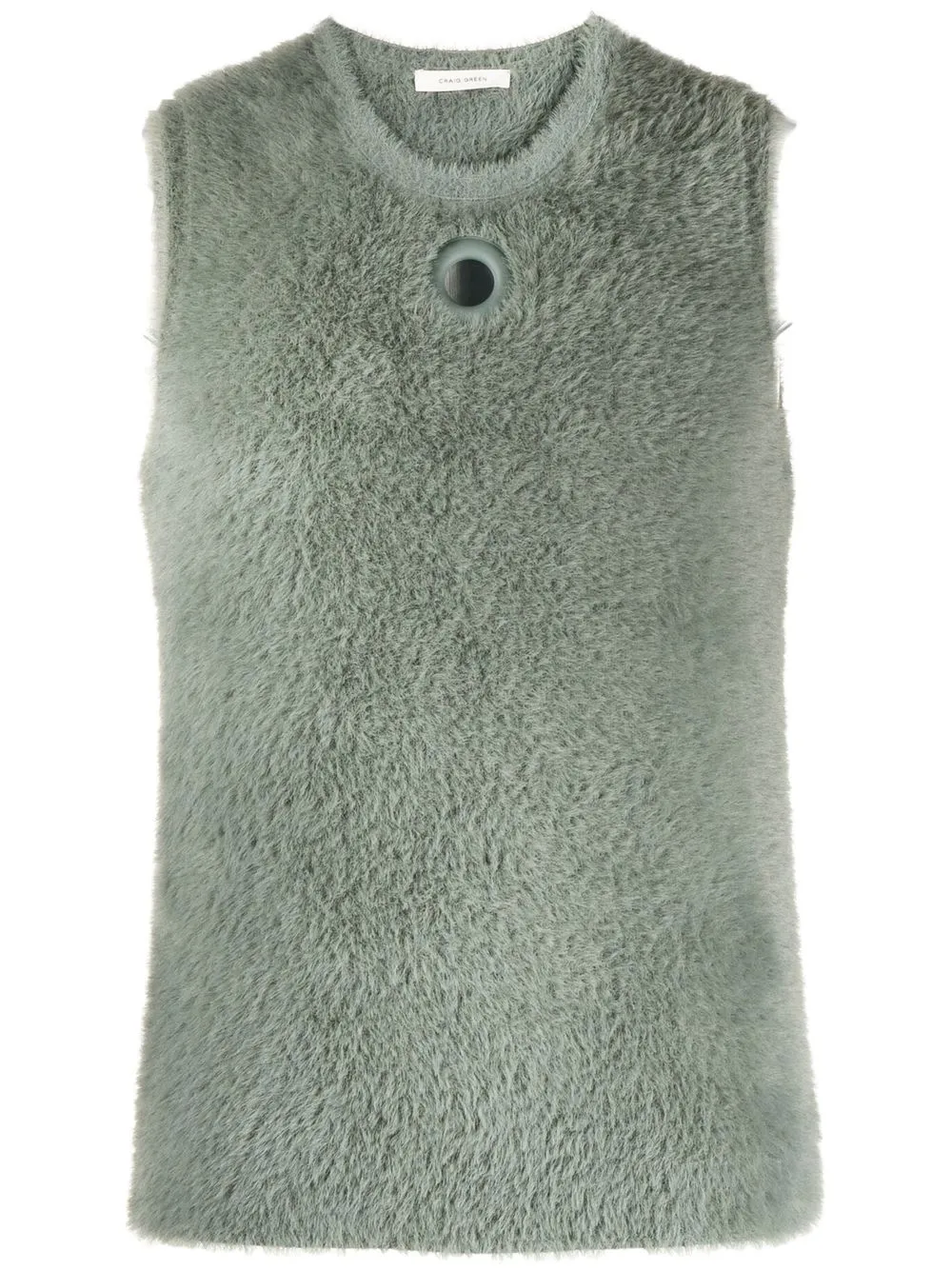 

Craig Green eyelet detail fleece vest